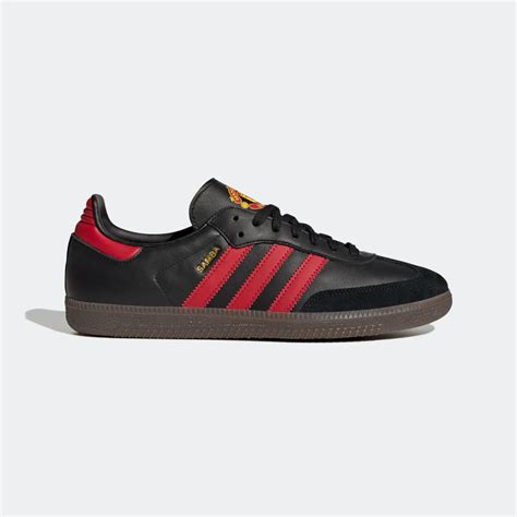 adidas schwarz rote sohle|adidas samba og rot.